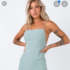 NWOT Princess Polly Sinclair Dress Sage